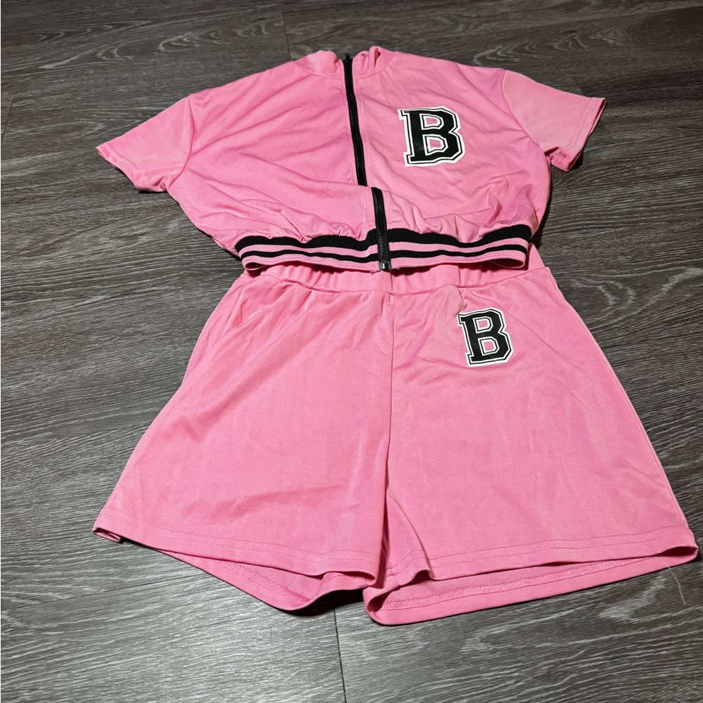 School girl short set